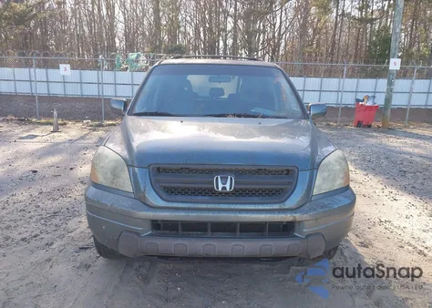 2005 Honda Pilot Ex-L from USA, damaged, VIN 2HKYF18645H517960